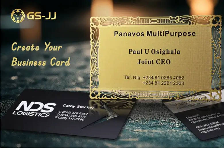 Custom Metal Business Cards